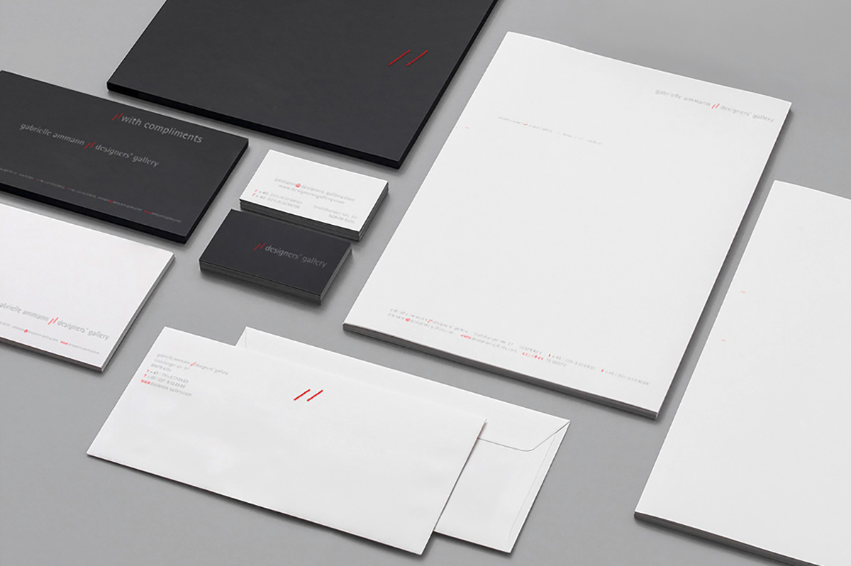 Designer's Gallery Geschäftsausstattung