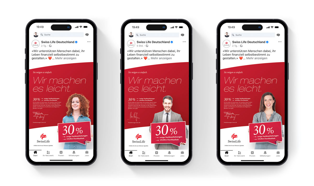 SwissLife Social-Media-Kamagne