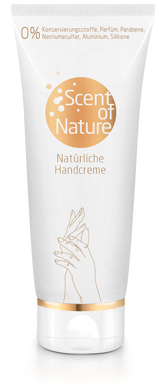 Produkt-Packshot von „Scent of Nature“ Handcreme