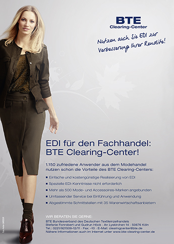 BTE Clearing-Center-Anzeige