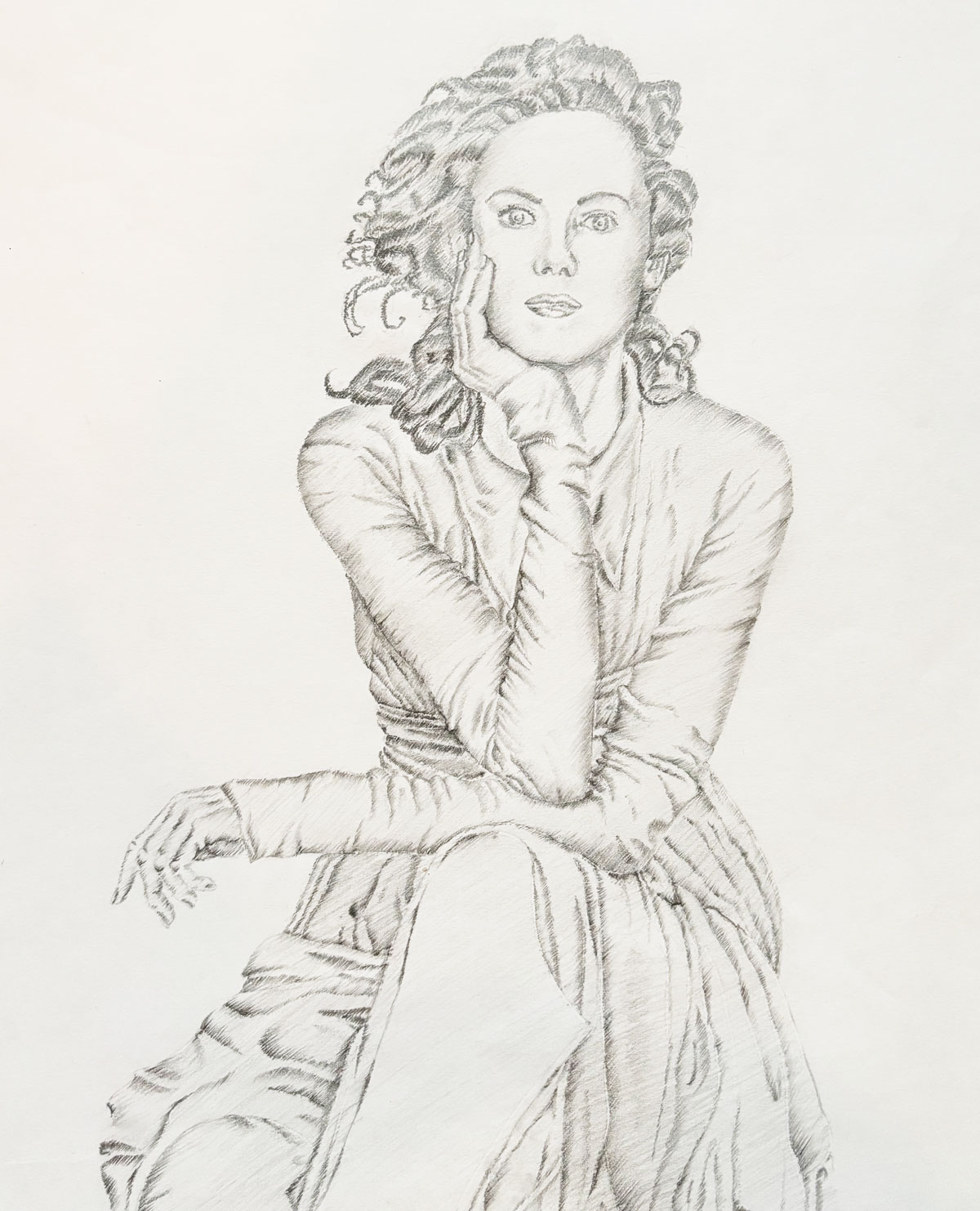 Modedesign-Studie – frei Illustration