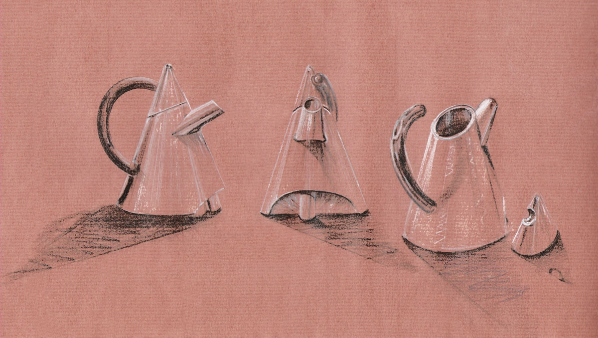 Produkt-Designstudie „Kanne“